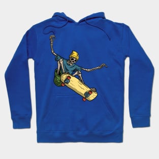 Skateboarding skeleton Hoodie